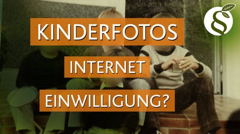 YouTube Video: Kinderfotos im Internet - nicht ohne Einwilligung